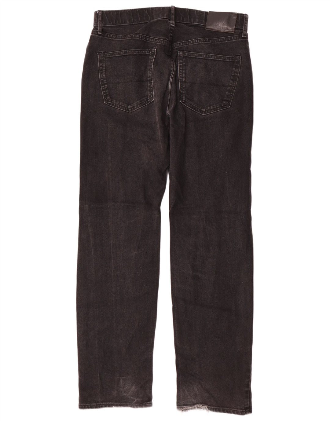 Мужские прямые джинсы Marks & Spencer W32 L31, черные, хлопковые