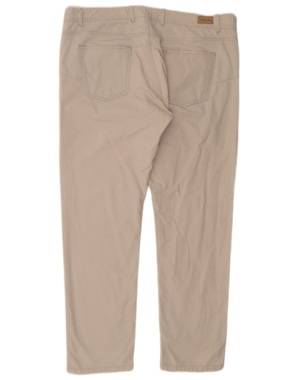 Мужские повседневные брюки приталенного кроя Massimo Dutti EU 50 2XL W40 L31 бежевые