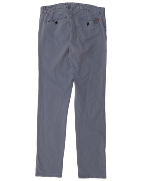 Мужские узкие брюки-чиносы Zara EU 44, большие W34 L33, синие