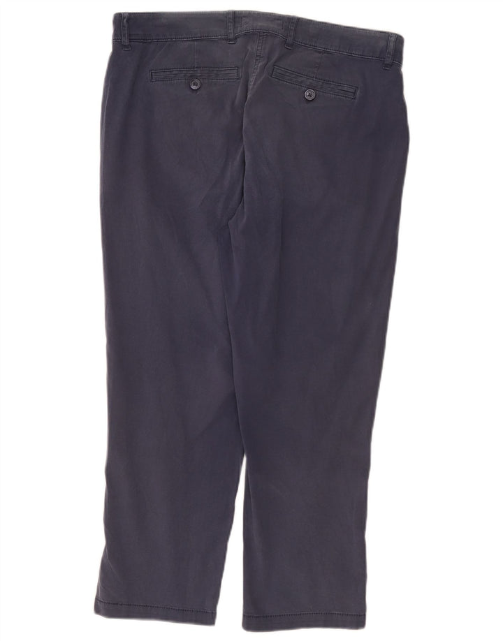 Женские укороченные брюки Marks & Spencer UK 12 Medium W32 L24 Темно-синие