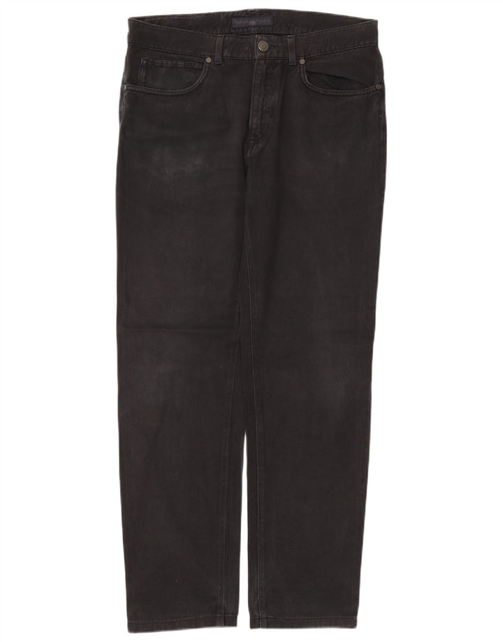 TRUSSARDI Mens Straight Jeans W34 L31  Grey