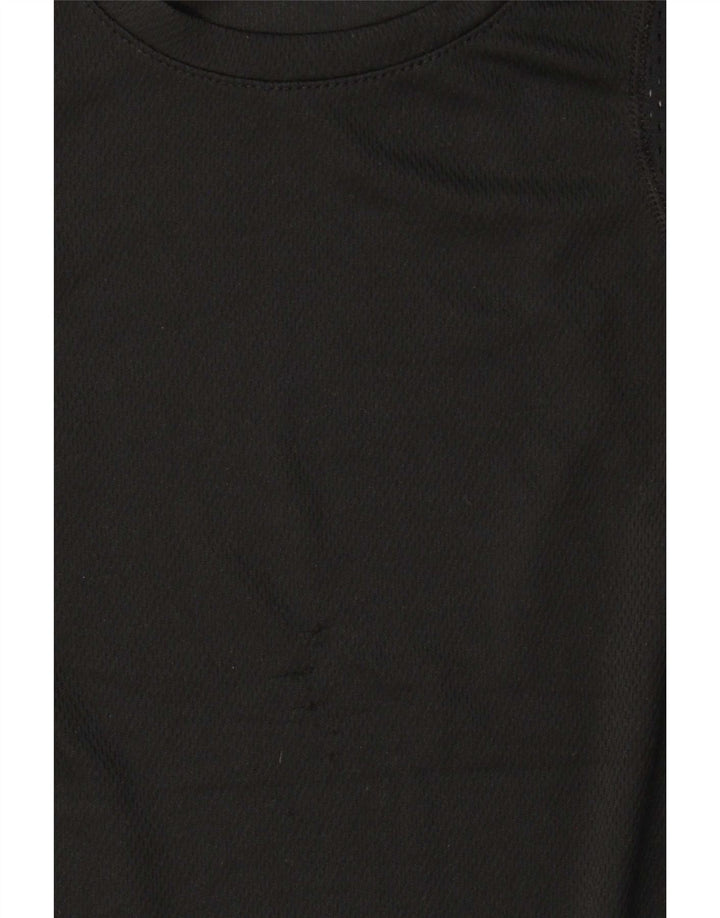 Мужская футболка Nike Dri Fit Top XS, черный полиэстер