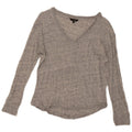 Женский топ Massimo Dutti с длинным рукавом UK 12, средний серый в крапинку