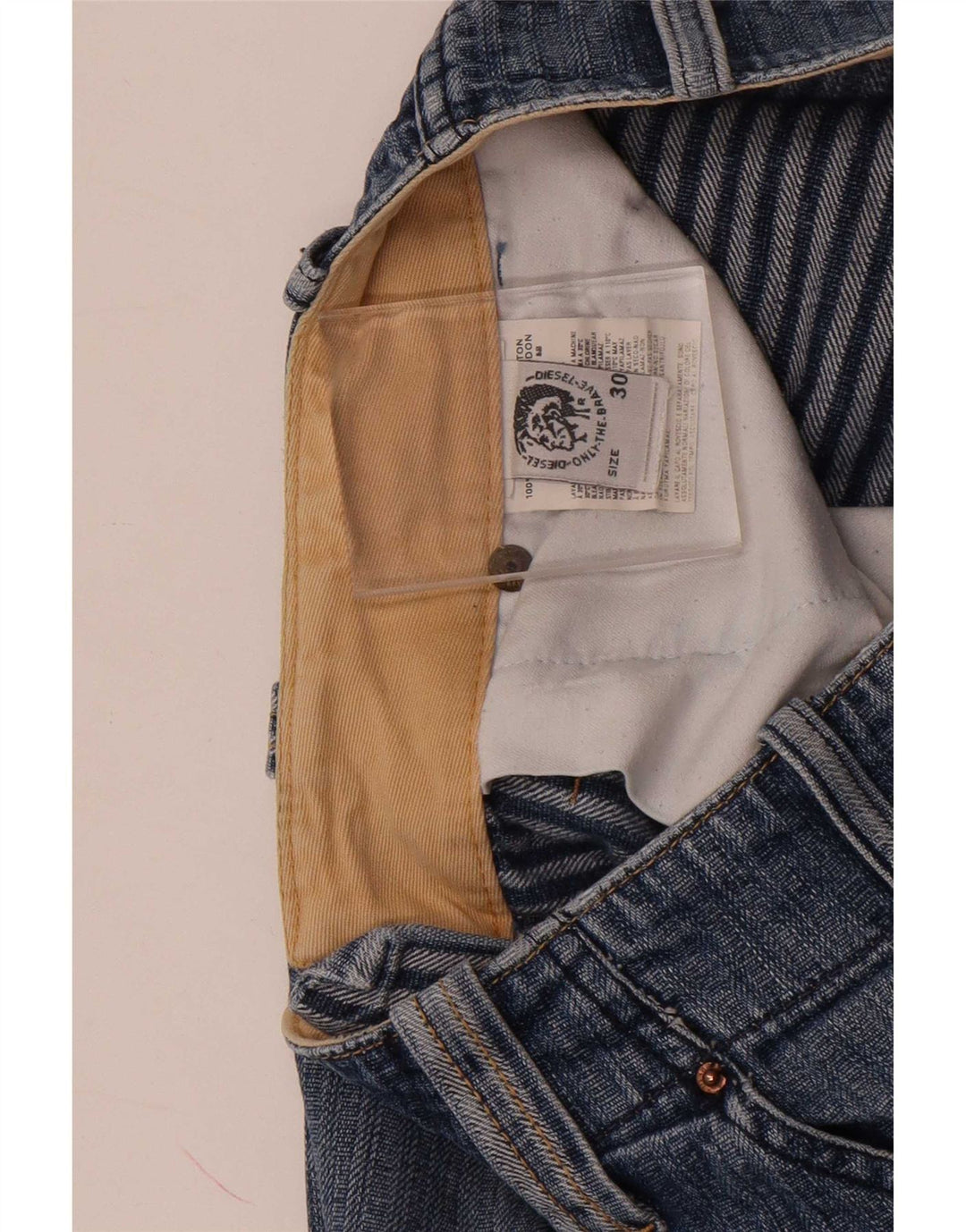 Мужские джинсы Bootcut Diesel W30 L32 синие, хлопок