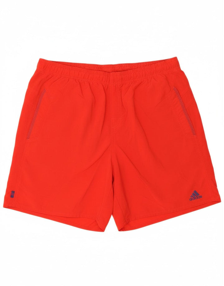 ADIDAS Mens Swimming Shorts XL  Red Polyamide