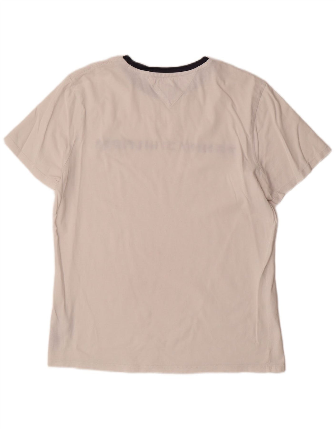 Мужская футболка с рисунком Tommy Hilfiger, средний белый