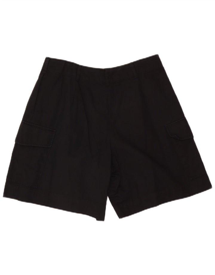 Женские шорты-карго Massimo Dutti EU 42, большие W32, черный хлопок