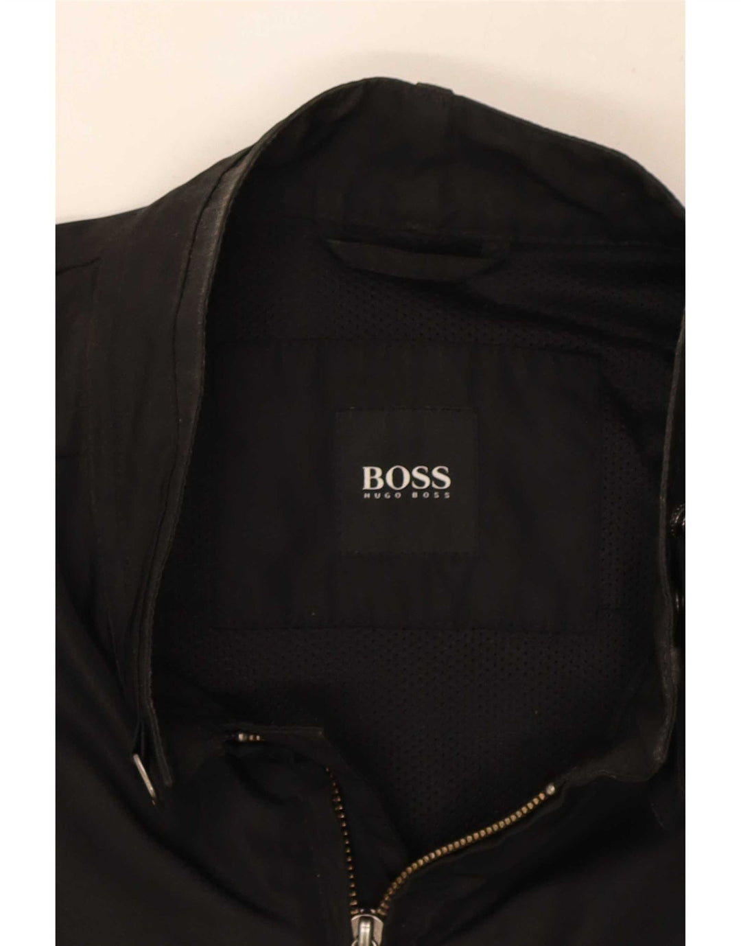 Мужская куртка-бомбер Hugo Boss EU 54 2XL, черный полиэстер