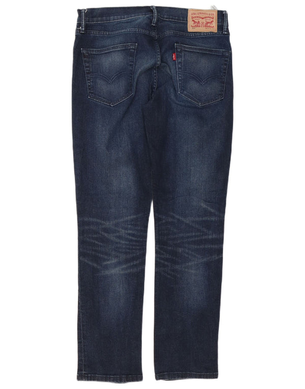 Мужские зауженные джинсы Levi's 511 W34 L32 Темно-синие, хлопок