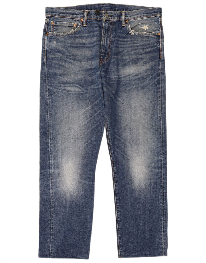 LEVI'S Mens 508 Tapered Jeans W36 L29  Blue Cotton