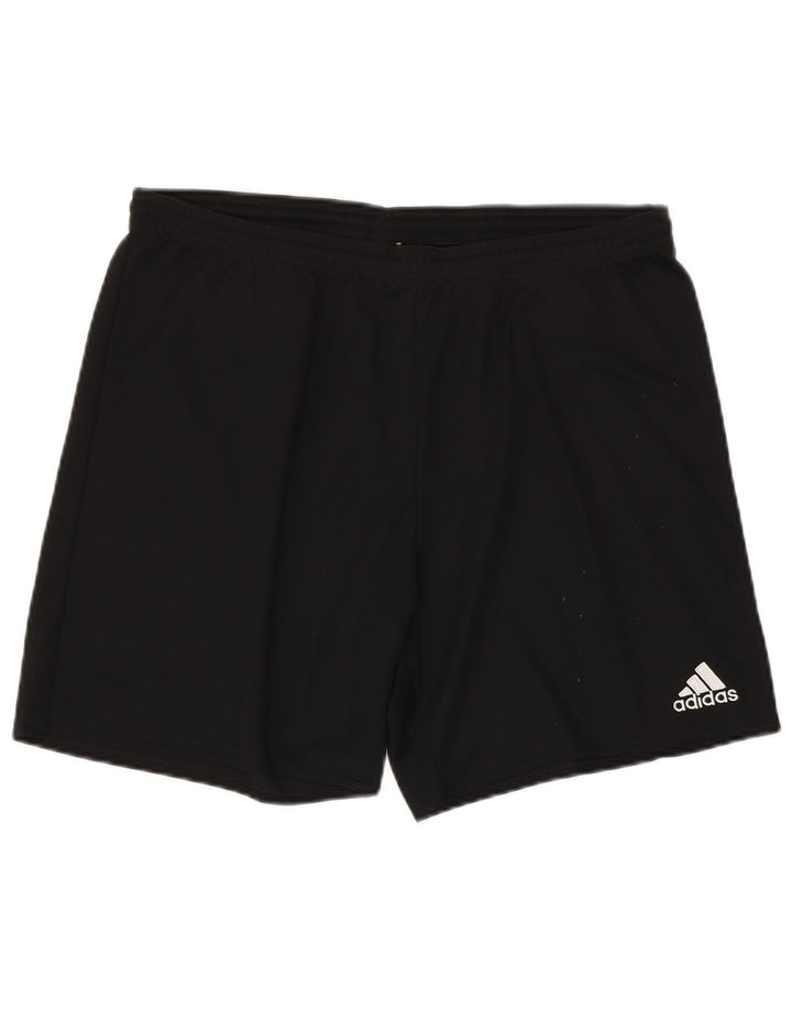 Мужские спортивные шорты Adidas Climalite, большие черные