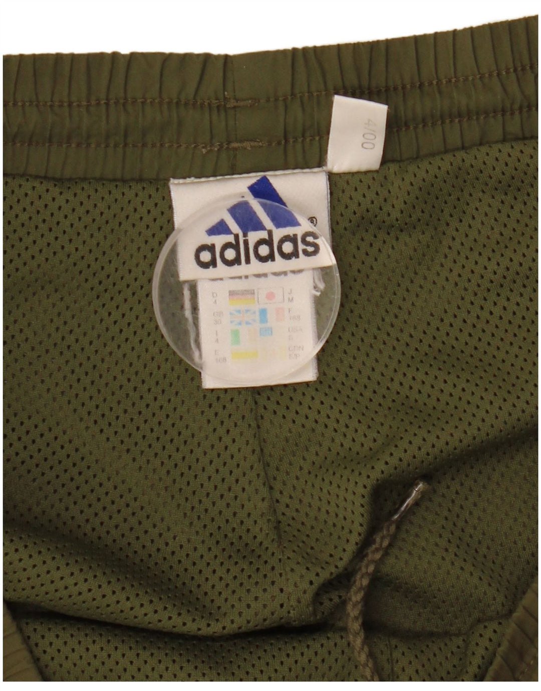 Мужские спортивные брюки Adidas XL цвета хаки из полиэстера