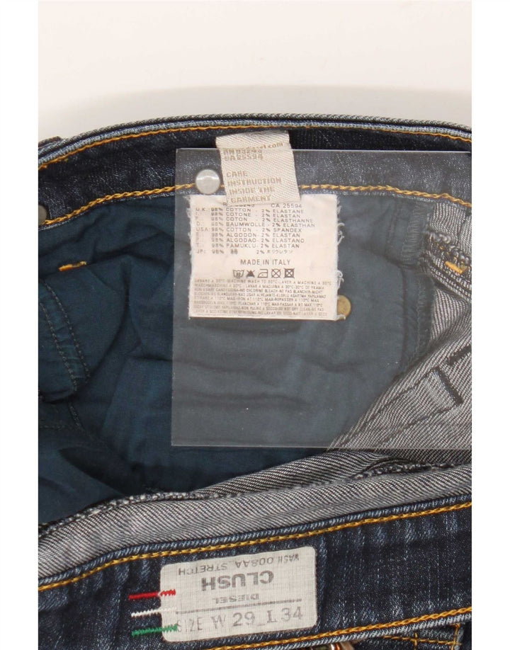 Женские зауженные джинсы Diesel W29 L28, темно-синие, хлопок