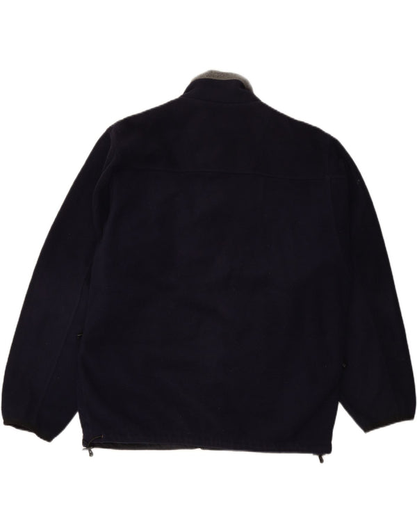 Мужская флисовая куртка SCHOTT UK 40, большая темно-синяя, полиэстер