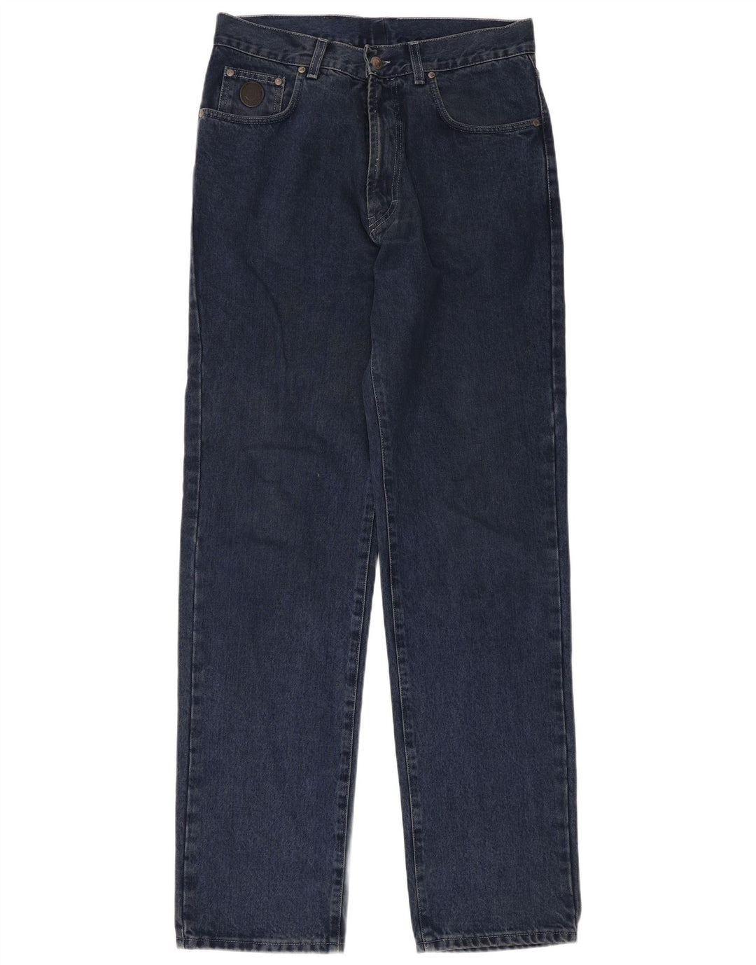 Мужские прямые джинсы Trussardi W34 L32 темно-синие, хлопок