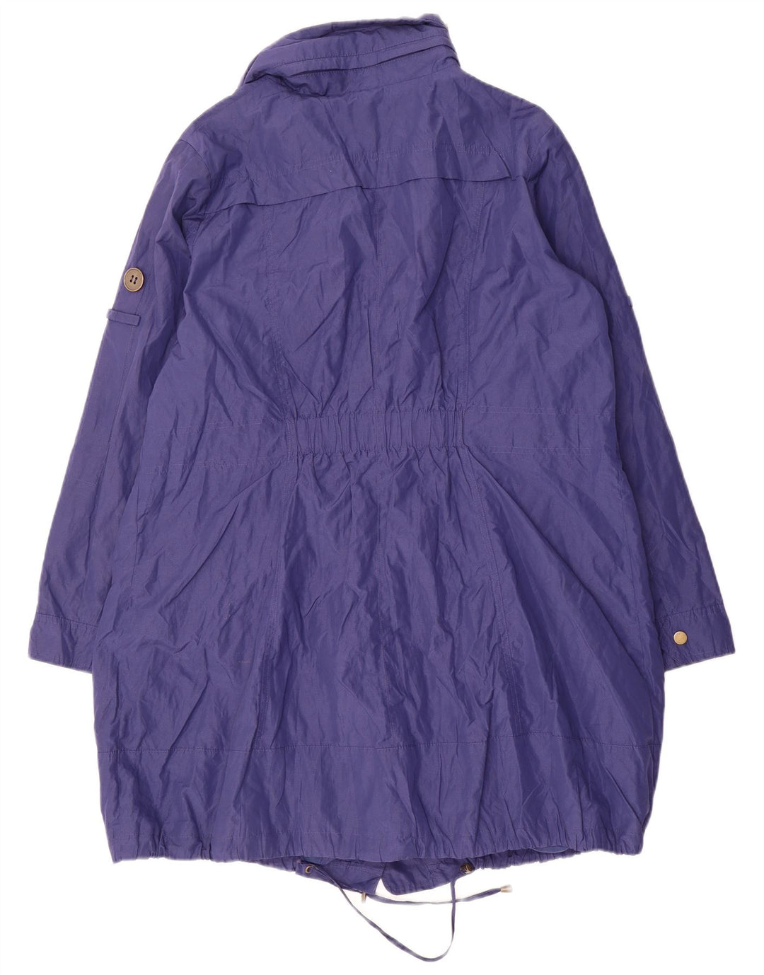 Женский дождевик оверсайз Marks & Spencer UK 20 2XL, синий хлопок