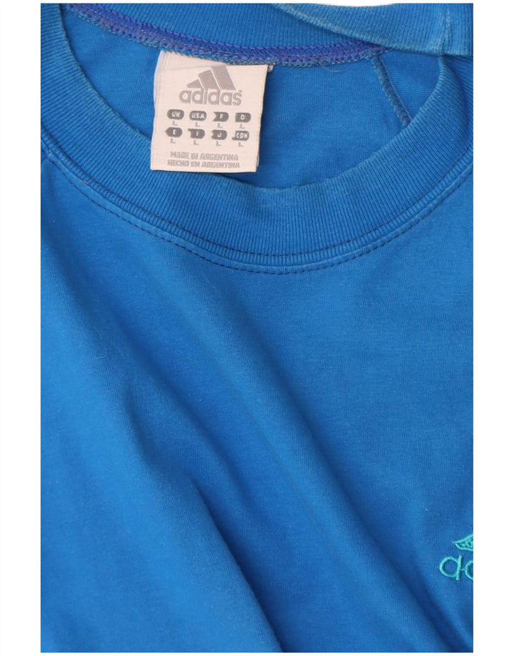 Мужская футболка Adidas Top, большая синяя