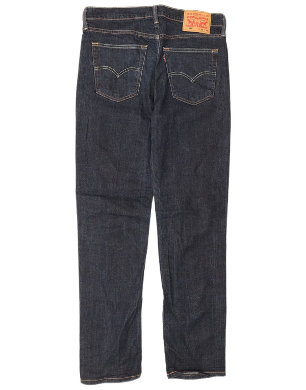 Мужские зауженные джинсы Levi's 541 W33 L34 Темно-синие, хлопок