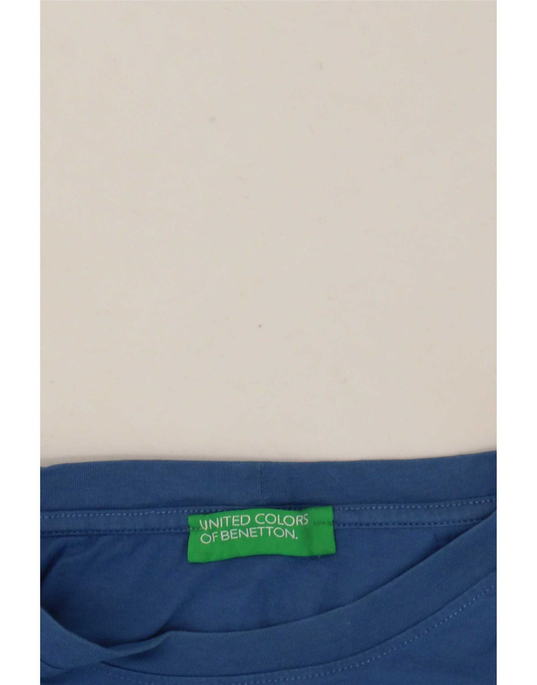 Женская футболка Benetton Top UK 16, большая синяя