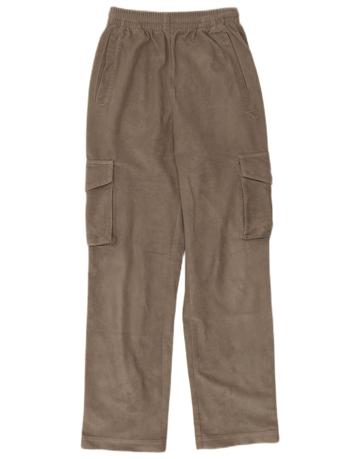 Женские спортивные брюки-карго Diadora UK 6 XS, коричневые, полиэстер