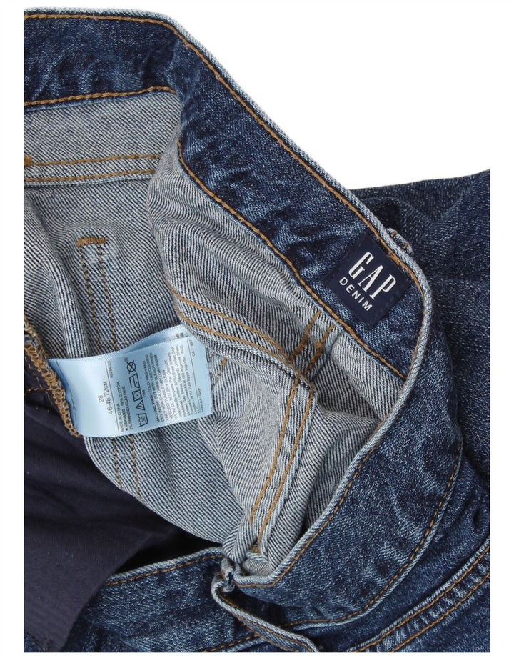 Мужские узкие джинсы GAP W28 L29 синие, хлопок