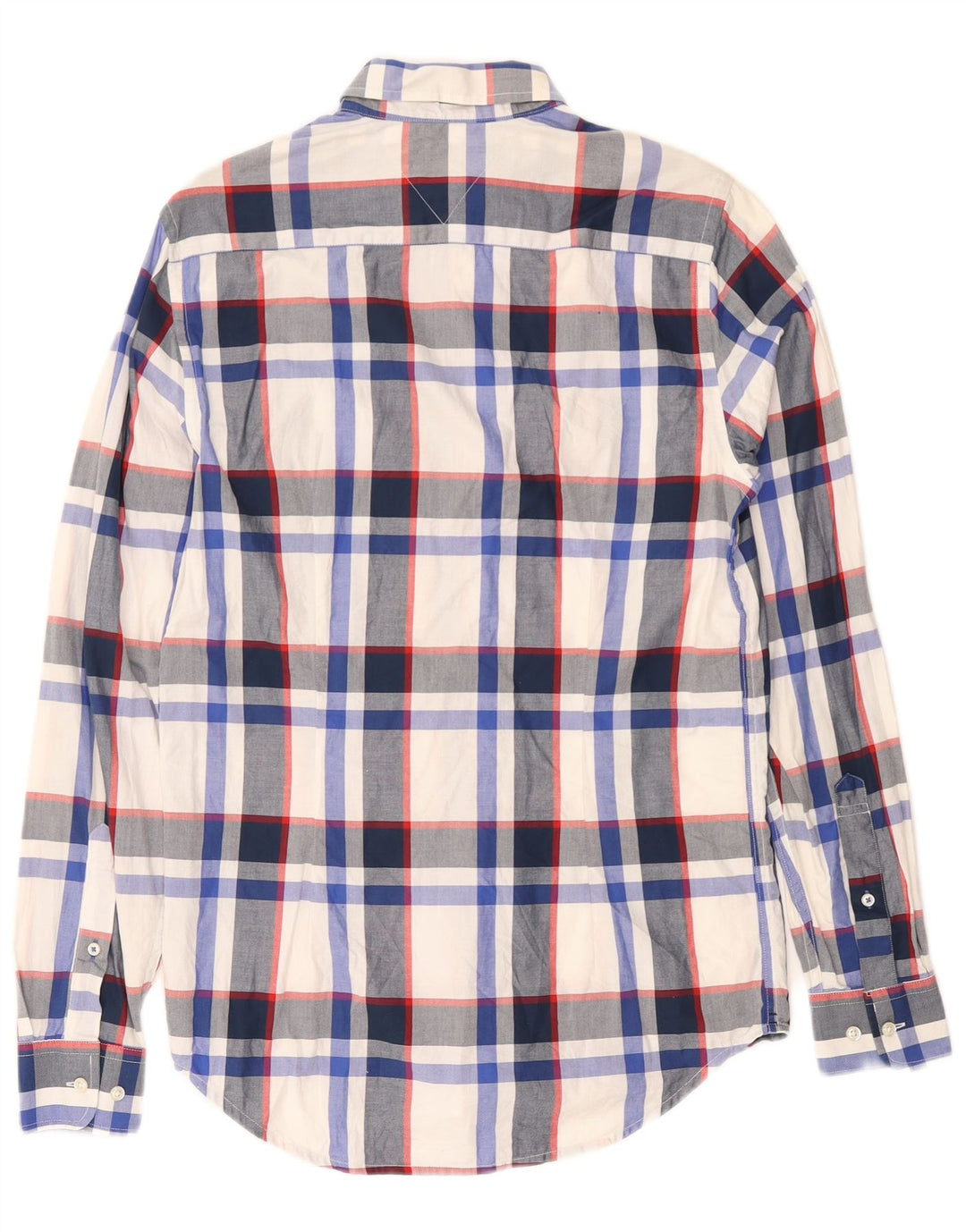 Мужская рубашка узкого кроя Tommy Hilfiger, маленькая разноцветная клетка, хлопок