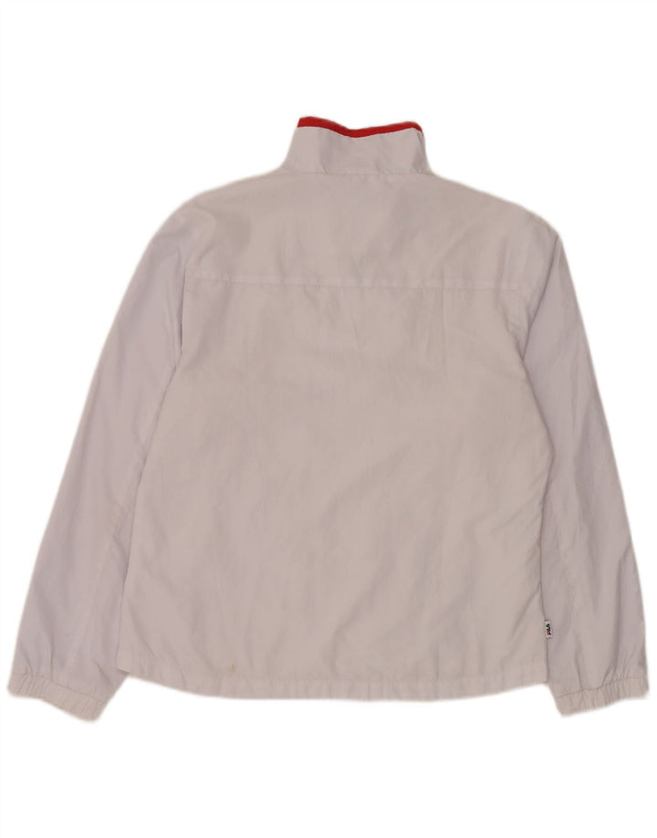 Мужская спортивная куртка Fila, большая белая полиэстер