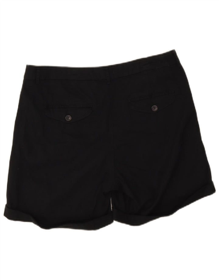 Женские шорты чинос Benetton UK 12 Medium W32 Черные