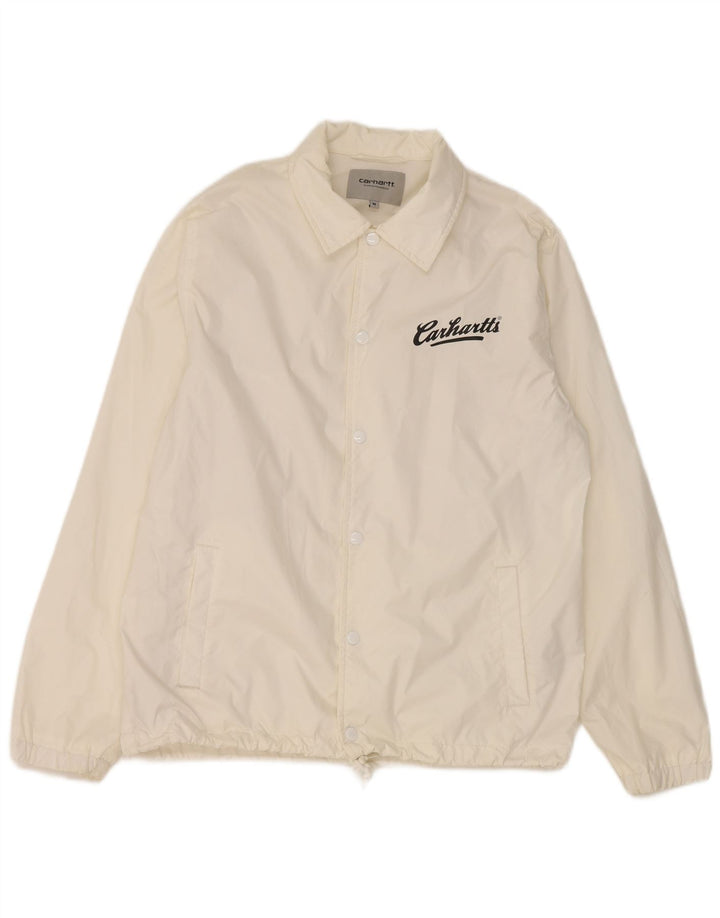 Мужская непромокаемая куртка Carhartt UK 38, средний белый нейлон
