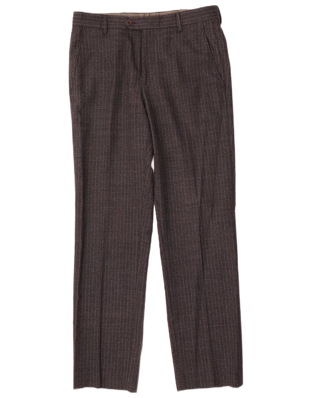 Мужской костюм-двойка Gianfranco Ferre UK 38 Medium W34 L33 Серый в тонкую полоску