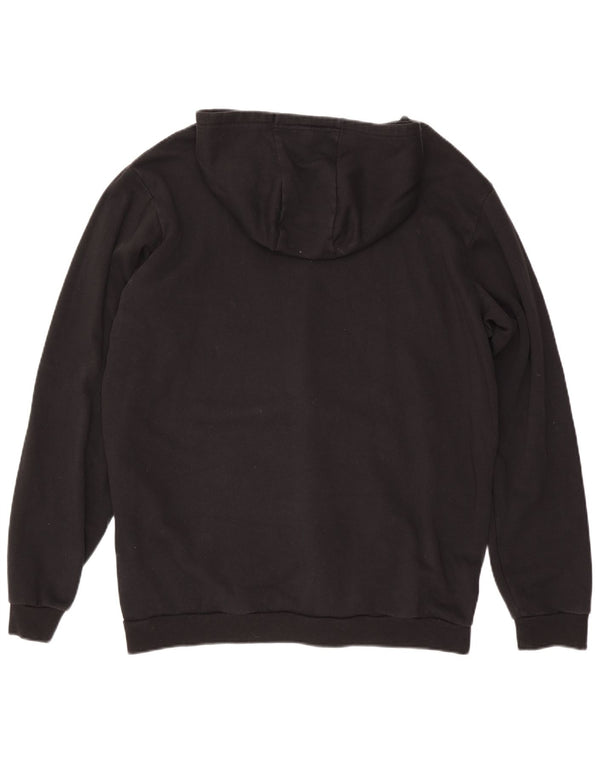 Мужской джемпер с капюшоном Adidas 2XL, черный хлопок