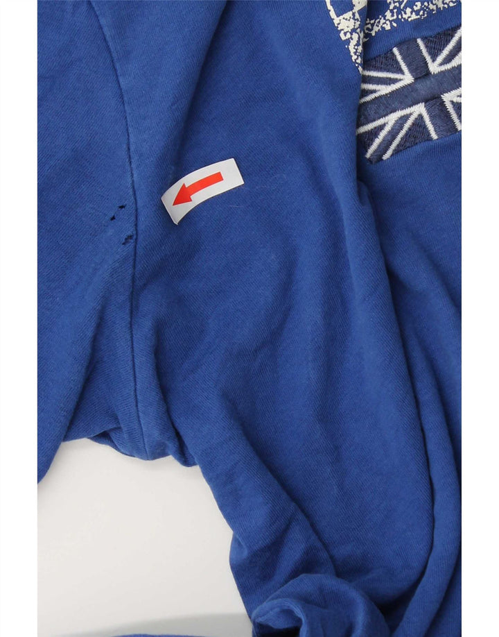 Мужская футболка с рисунком Napapijri Top XL, синяя