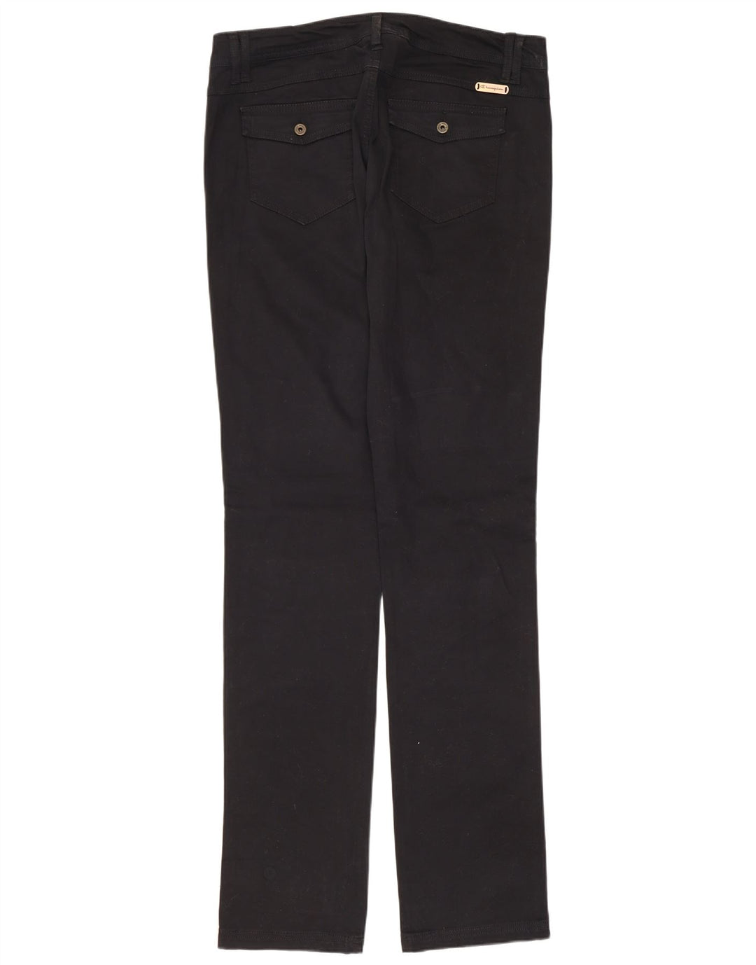 Женские прямые повседневные брюки CHAMPION среднего размера W30 L34, черные, хлопковые