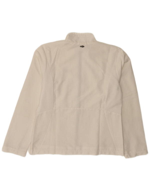 Женский спортивный костюм Adidas Top Jacket UK 14, средний белый полиэстер