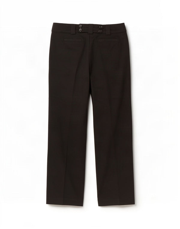 Женские повседневные брюки Marks & Spencer Bootcut UK 12 Medium W30 L30, черные