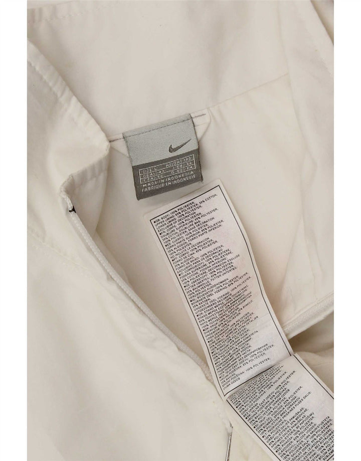 Мужская спортивная куртка Nike UK 41/43, большой белый полиэстер