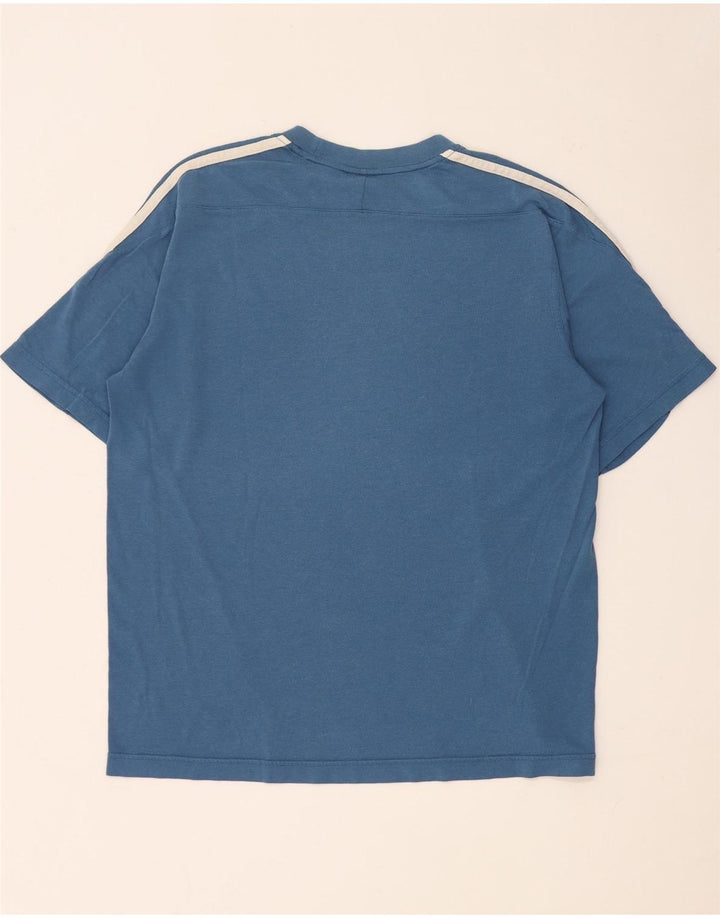 Мужская футболка Adidas Top Small Blue Cotton