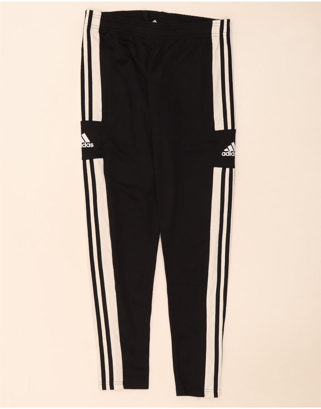 Мужские спортивные брюки Adidas Aeroready, средний черный полиэстер с цветными блоками