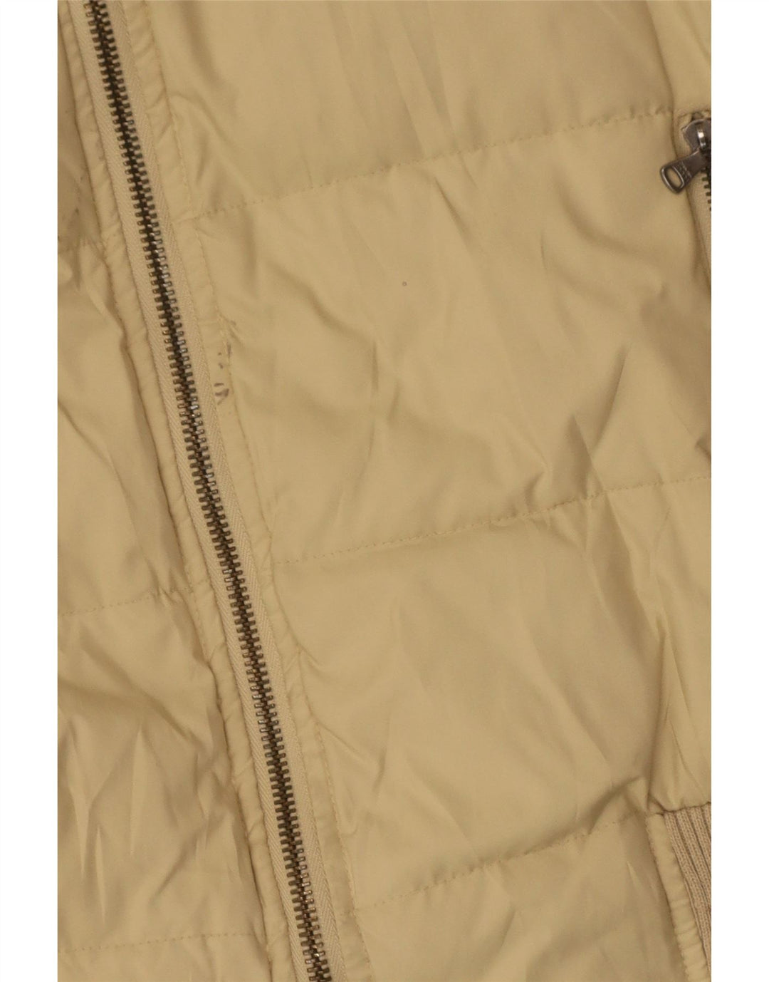 Женская стеганая куртка Calvin Klein Jeans UK 14, средний бежевый полиэстер