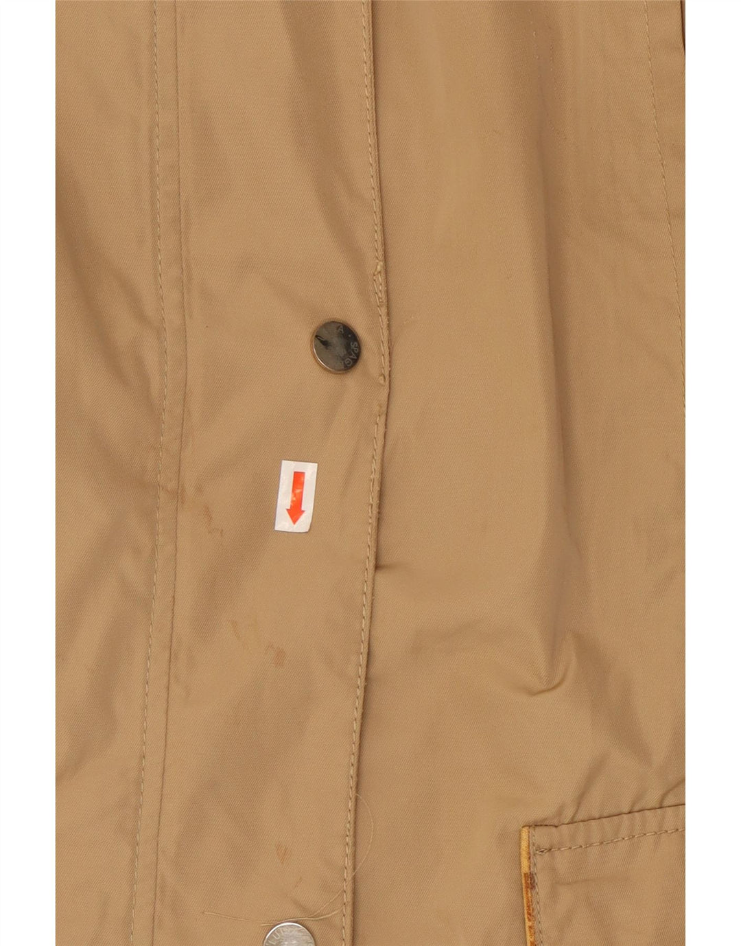 LUISA SPAGNOLI Женская куртка в стиле милитари IT 50 XL Бежевый Полиэстер