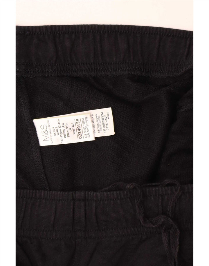 Мужские спортивные брюки Marks & Spencer 2XL, черный хлопок