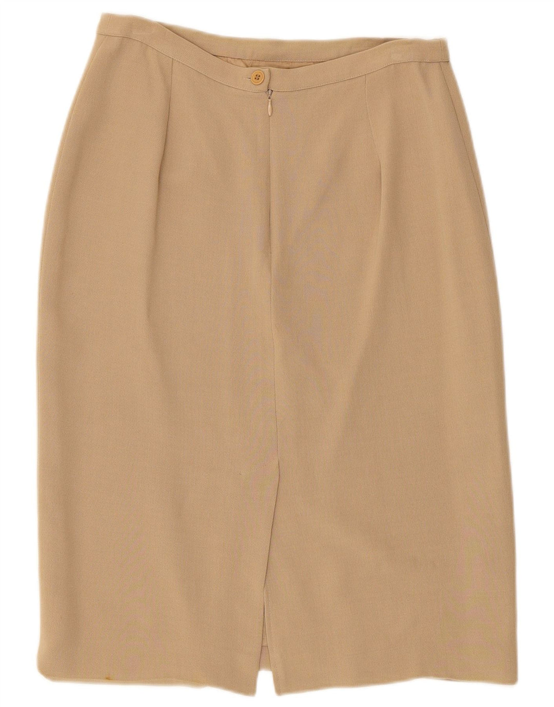 Женская юбка-карандаш Max & Co. UK 12 Medium W28 Бежевый ацетат