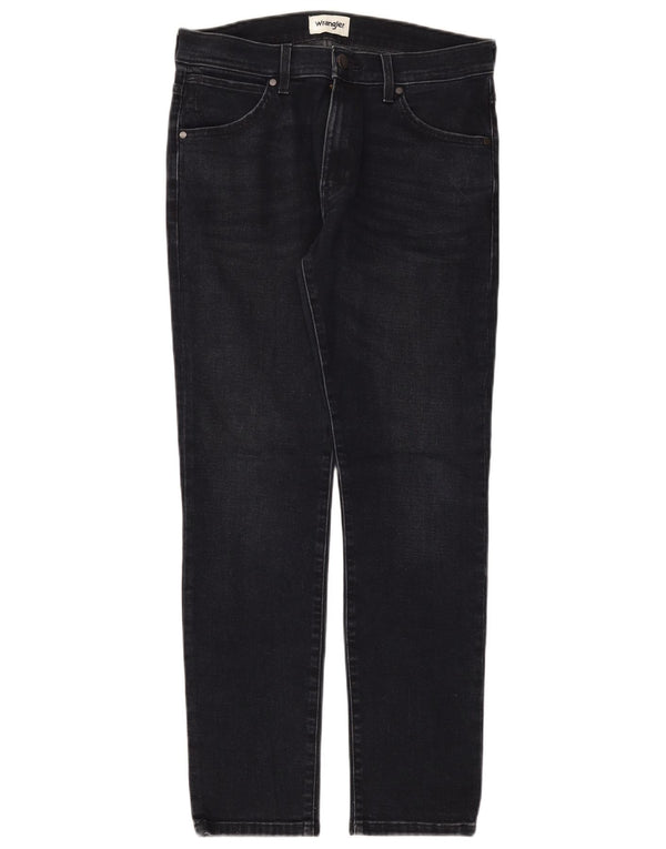 Мужские джинсы WRANGLER Larston Slim W31 L32, темно-синий хлопок