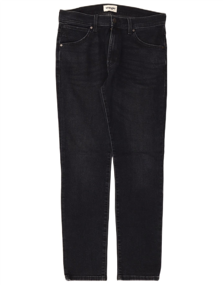 Мужские джинсы WRANGLER Larston Slim W31 L32, темно-синий хлопок