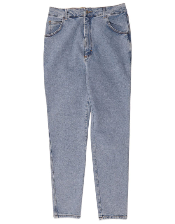 Винтажные женские зауженные джинсы EU 38 Medium W30 L30 Синие хлопковые