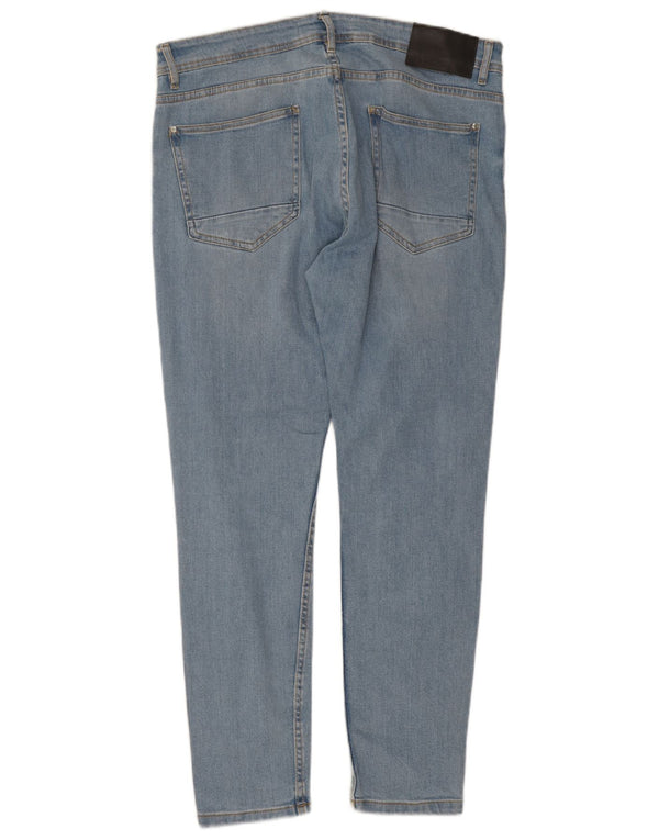 Мужские джинсы скинни Zara EU 46 XL W36 L28 синие