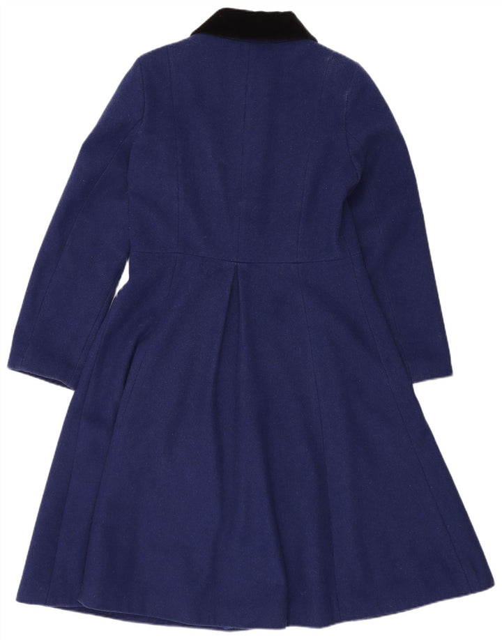 Женское пальто Monsoon UK 10, маленькое синее с цветными блоками