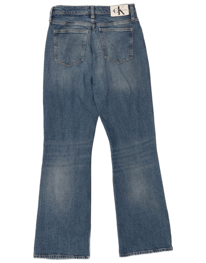 Женские джинсы Bootcut Calvin Klein W28 L30 синие, хлопок