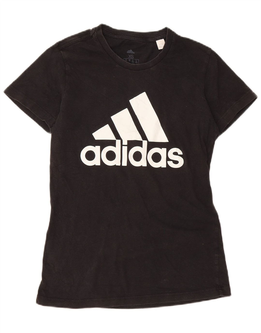 Женская футболка с рисунком ADIDAS Top UK 4/6 XS, черная