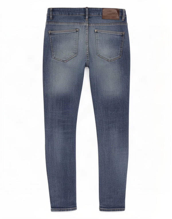 Мужские джинсы скинни Zara EU 40 Medium W31 L30 Синие, хлопок